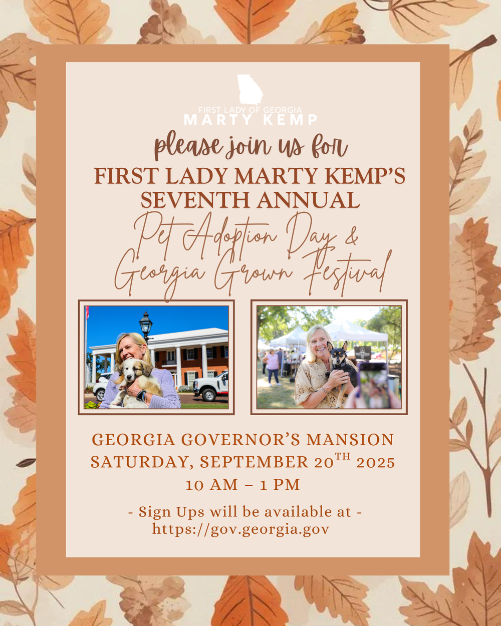 Pet Adoption Day Poster